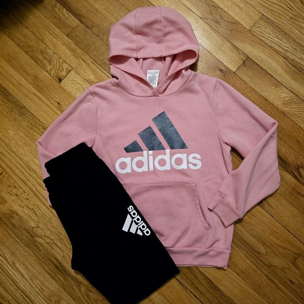 Adidas Girls Sweatsuit SzM (10/12)